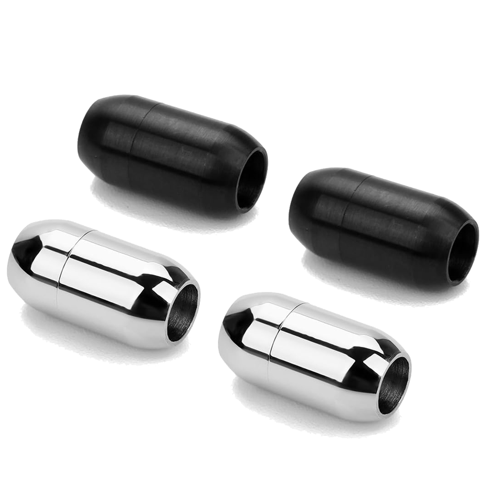 Men'S Accessories Jewelry Bracelet - 2 adet Paslanmaz Çelik Manyetik Toka