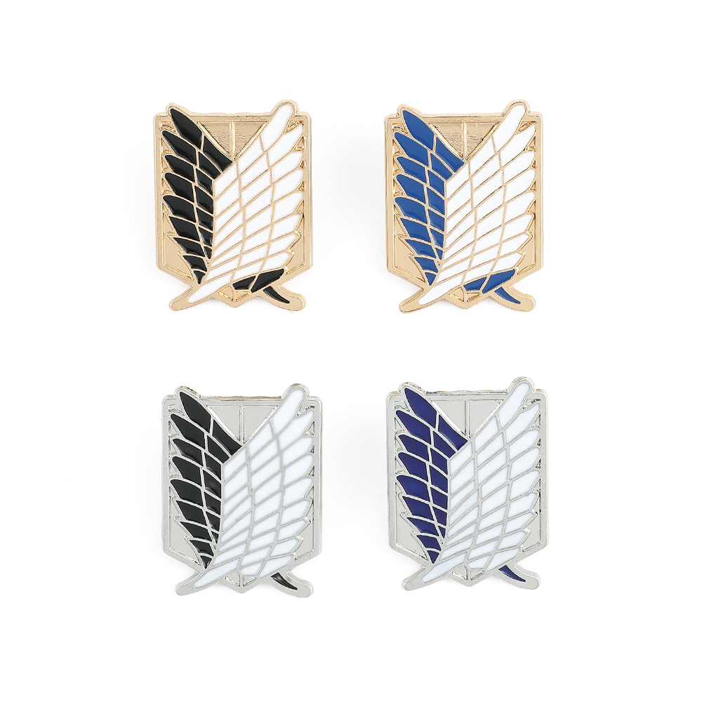 Lapel Pin Enamel - Anime Attack on Titan Emaye Broş