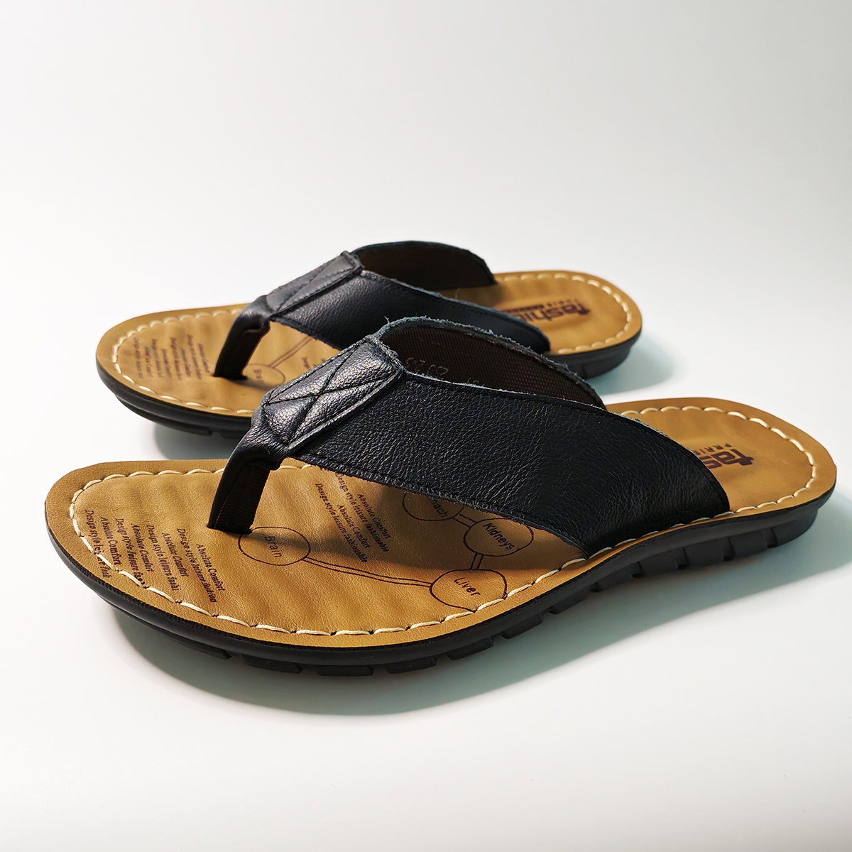 Men'S Accessories Leather - Yazlık Ayakkabı Erkek Terlik Hakiki Deri