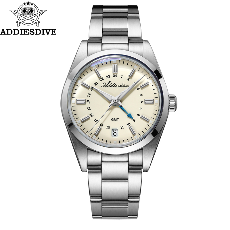 Men'S Accessories Jewelry - ADDIESDIVE Sıcak Marka 36mm Lüks GMT