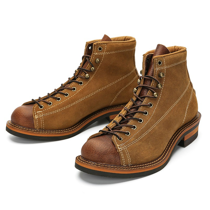 Men'S Accessories Leather - Vintage Erkek Hakiki Deri Goodyear Motosiklet