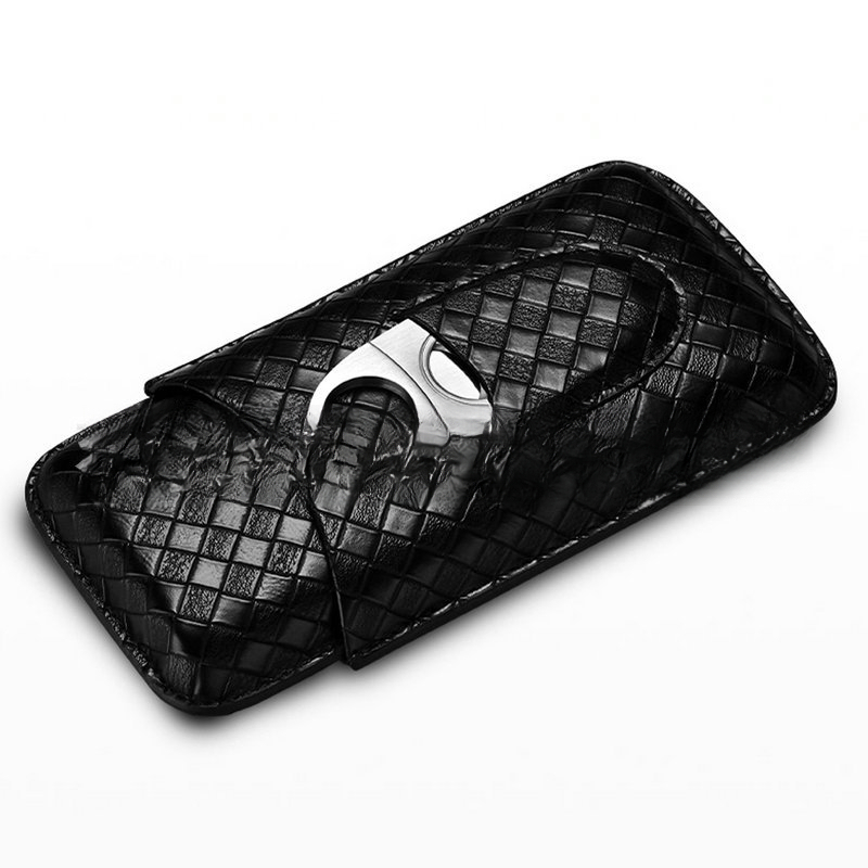 3 Parça Deri Puro Kutusu Hediy - Cigar Cutter Set incelemesi ve fiyatı