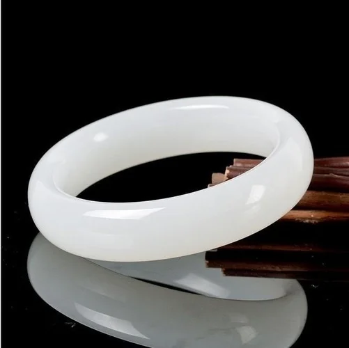 Hakiki doğal beyaz yeşim bilek - Men Accessories For Hand incelemesi ve fiyatı