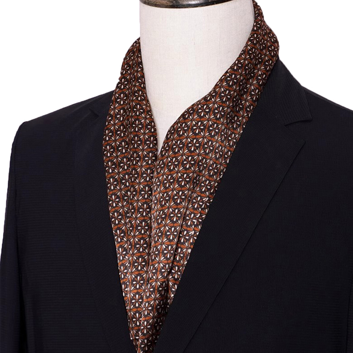 Yeni Erkek Şeritli İpek Eşarp  - Men Accessories For Neck incelemesi ve fiyatı