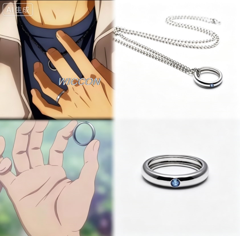 Anime Kadın Yüzükleri Okkotsu  - Men Accessories Collection incelemesi ve fiyatı