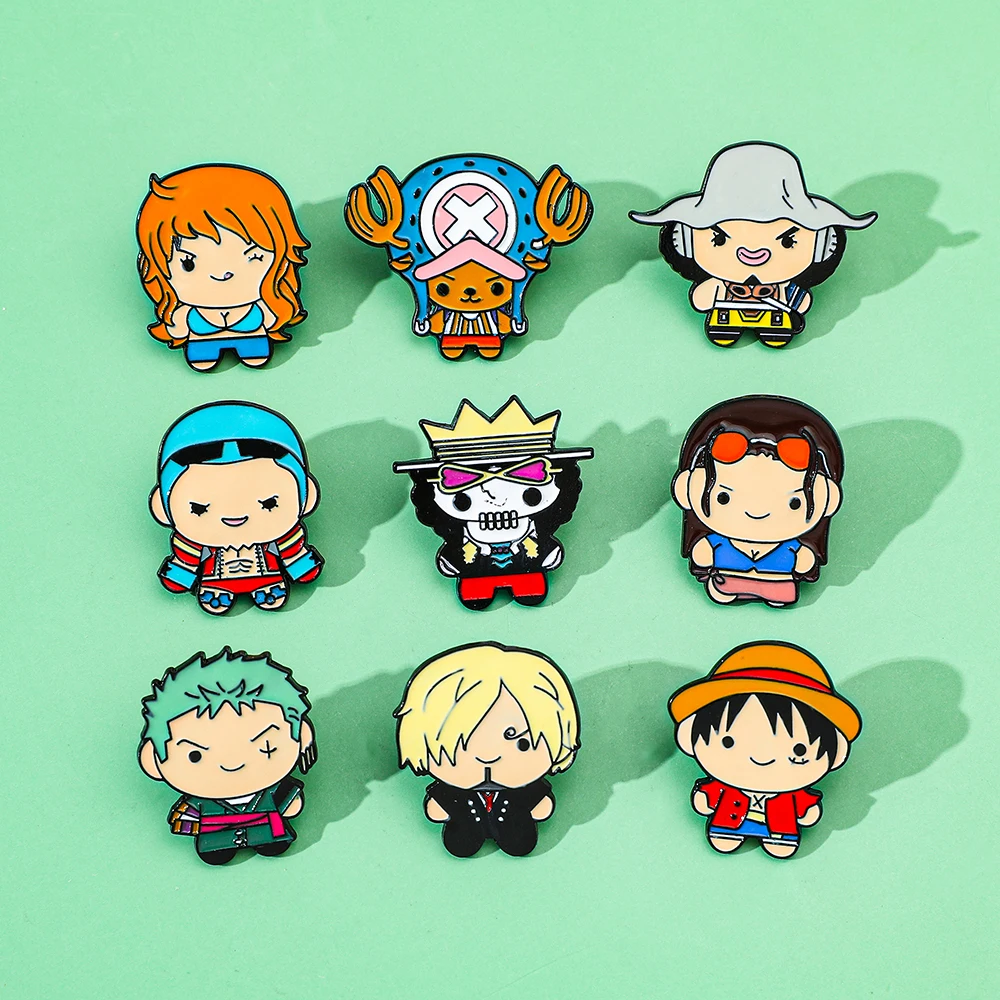 9 adet yaratıcı karikatür broş - Lapel Pin Enamel incelemesi ve fiyatı