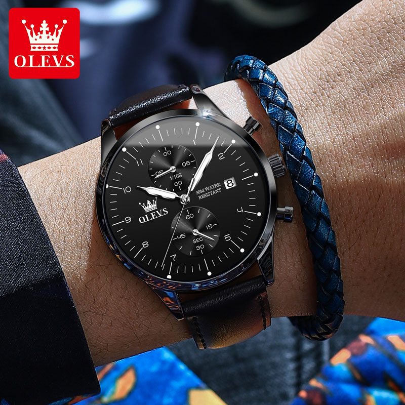 OLEVS 2880 Günlük Moda Erkek S - Men'S Accessories Leather incelemesi ve fiyatı