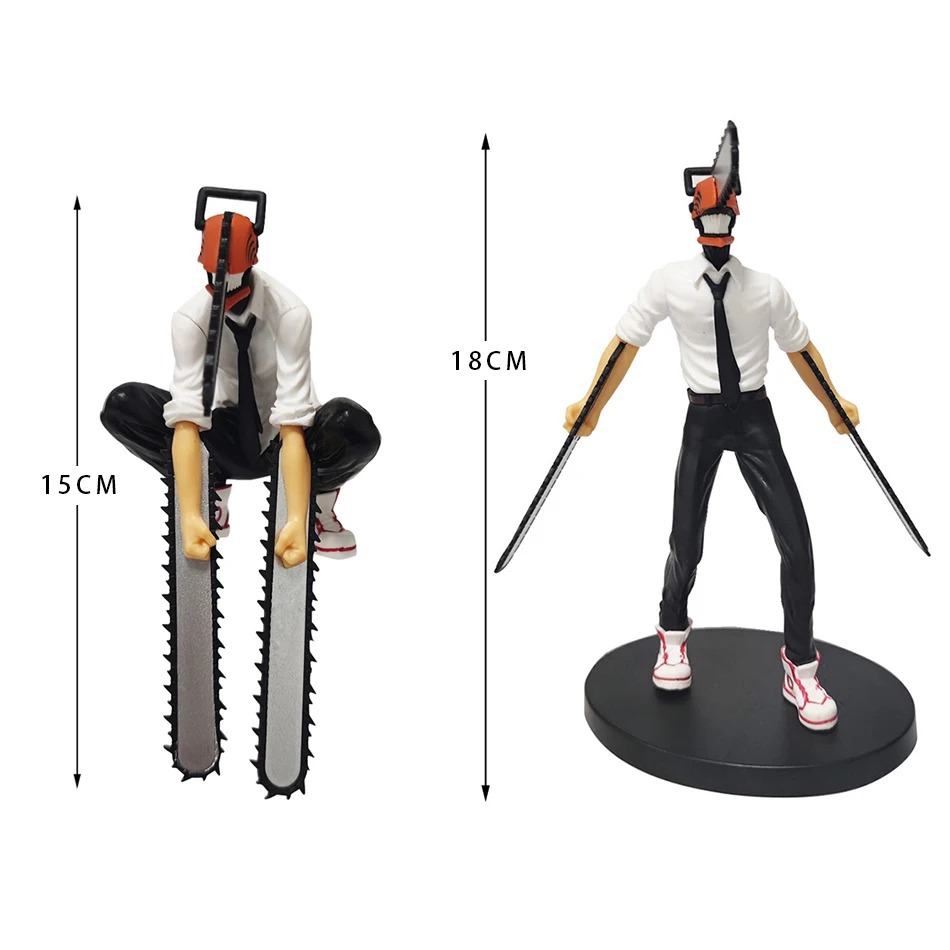 15-18cm Chainsaw Man Anime Fig - Men Accessories Collection incelemesi ve fiyatı