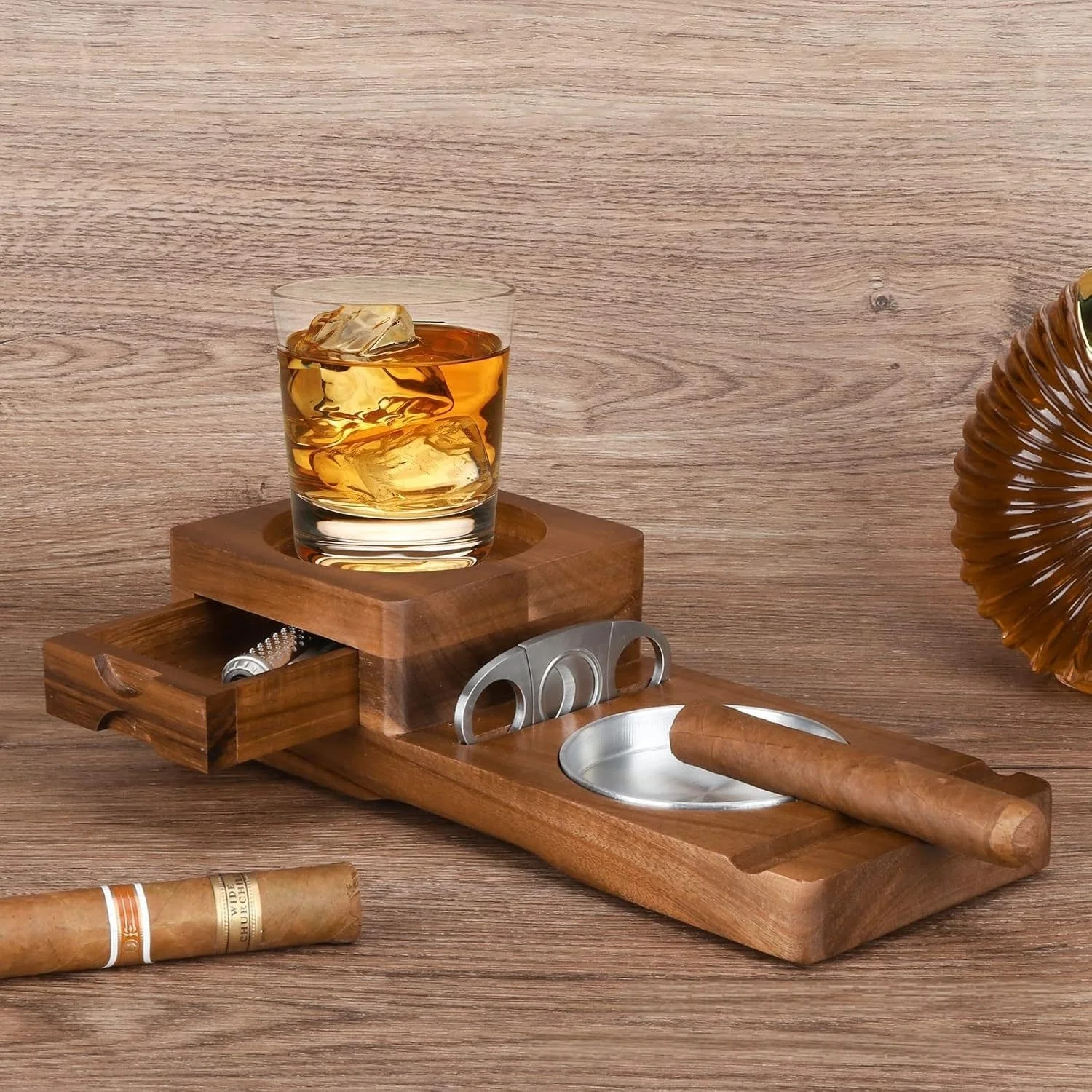 Lüks Puro Aksesuar Kutusu, Kes - Cigar Cutter Set incelemesi ve fiyatı
