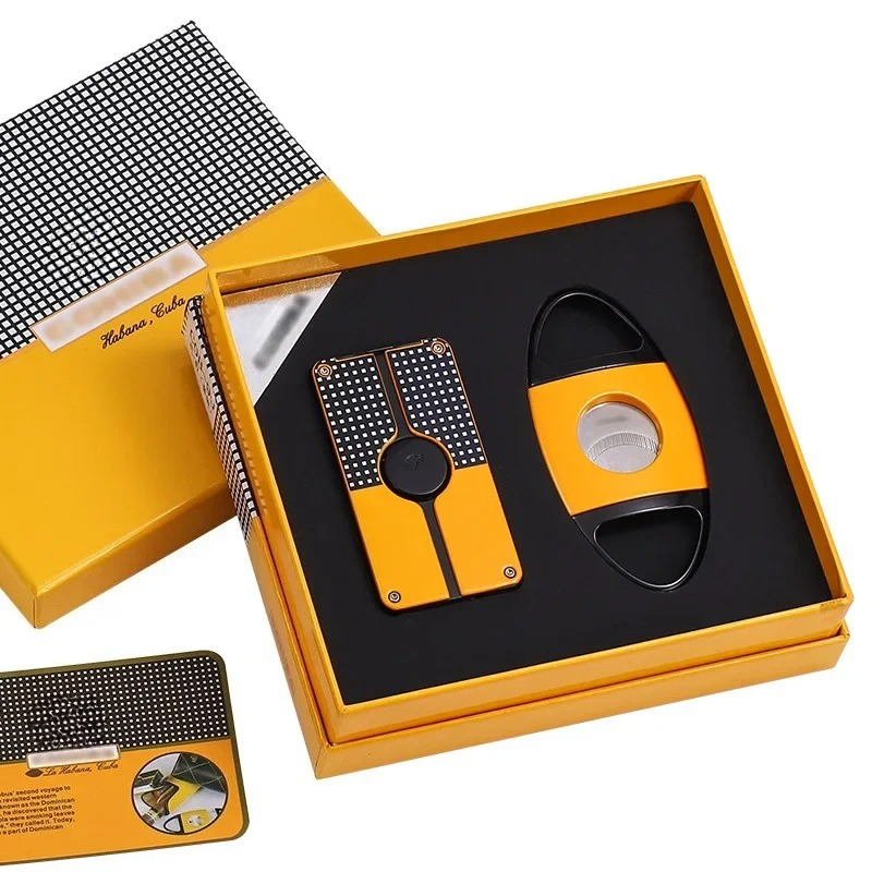 YENİ Çift Bıçaklı Düz Kesim Pu - Cigar Cutter Set incelemesi ve fiyatı