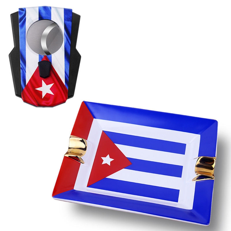 Küba Bayraklı Puro Seti, Pasla - Cigar Cutter Set incelemesi ve fiyatı