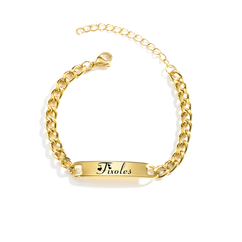 Goxijite Özel Kazınmış İsim Ko - Men'S Accessories Jewelry Bracelet incelemesi ve fiyatı