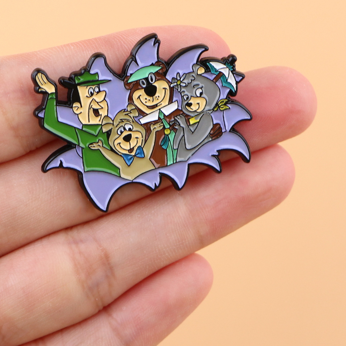 En Yeni Anime Çizgi Film Ayı Y - Lapel Pin Enamel incelemesi ve fiyatı
