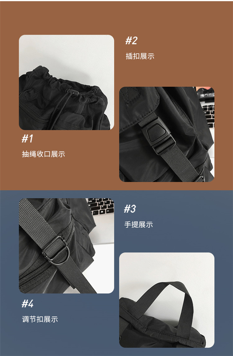 Siyah Naylon Su Geçirmez Sırt  - Men'S Accessories Backpack incelemesi ve fiyatı