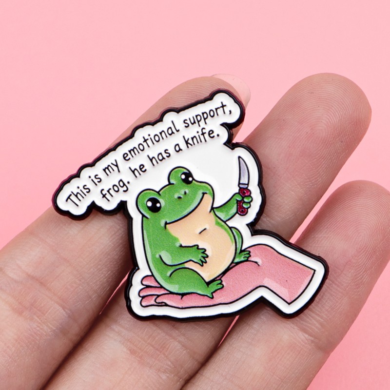 Emaye Rozet Sevimli Kurbağa Ke - Lapel Pin Enamel incelemesi ve fiyatı