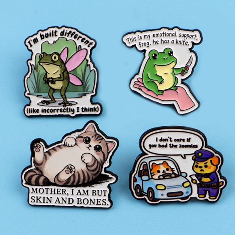 Emaye Rozet Sevimli Kurbağa Ke - Lapel Pin Enamel incelemesi ve fiyatı