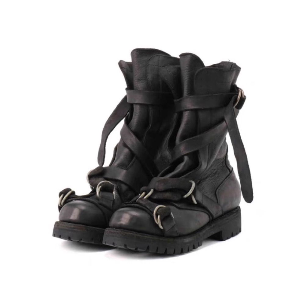 Erkek Deri Motosiklet Botları  - Men'S Accessories Leather incelemesi ve fiyatı