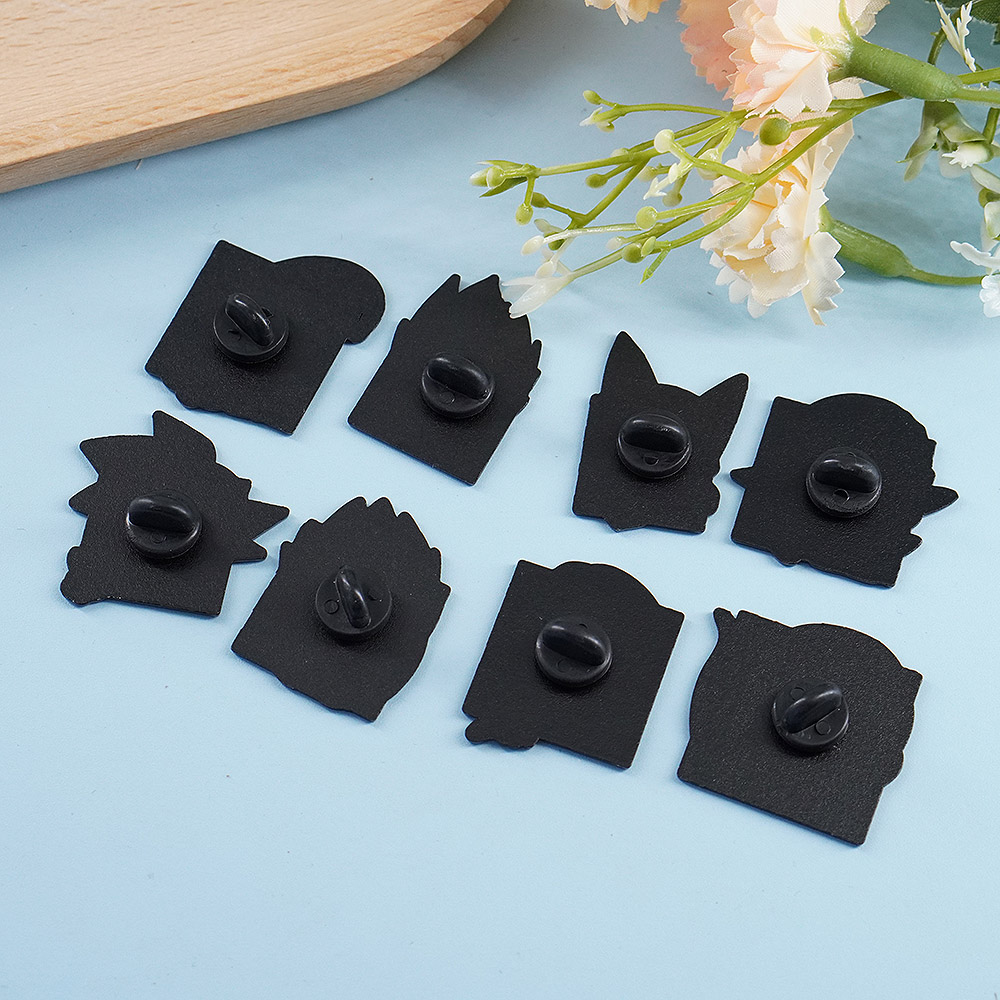 8 Adet Chibi Goku Karakter Ema - Lapel Pin Enamel incelemesi ve fiyatı